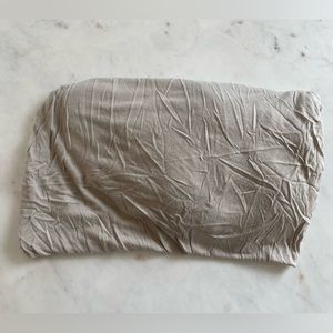 Solly Baby crib sheet in spelt/ beige